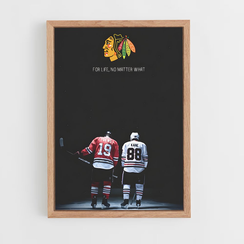Poster Chicago Forever – affiche Hockey sur glace (vue 4)